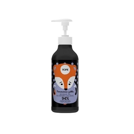 YOPE Naturalny żel pod prysznic dla dzieci Pomarańcza i Jabłko 400ml